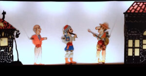 Ο Καραγκιόζης μπουζουκτσής