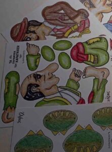 Χαρτονένιες φιγούρες