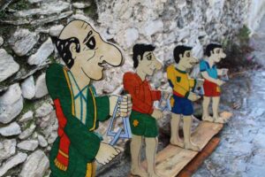 Τα κάλαντα του Καραγκιόζη στη Βαμβακού