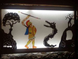 Έκθεση καραγκιόζη στη Βαμβακού