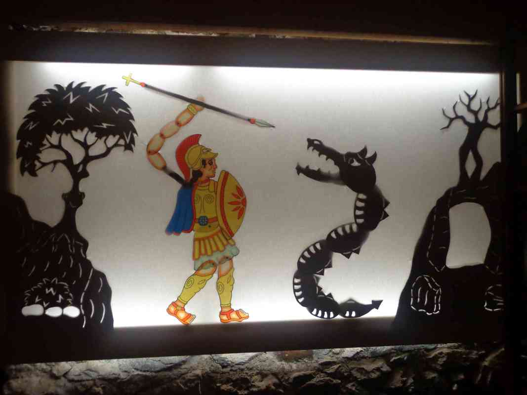 Έκθεση καραγκιόζη στη Βαμβακού